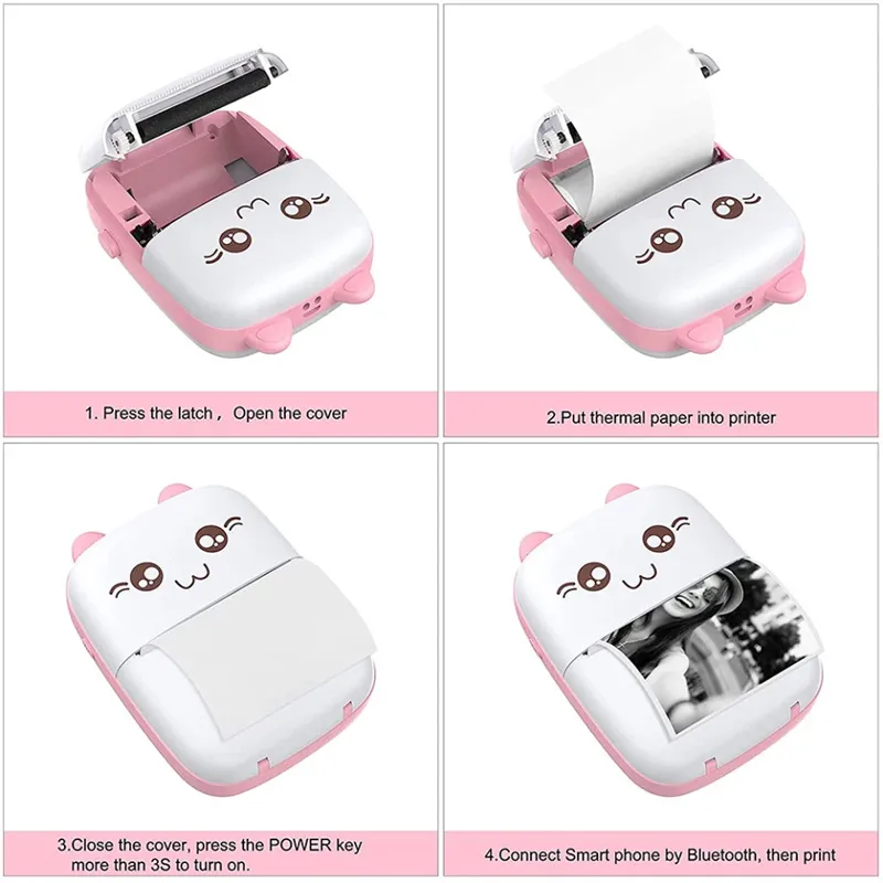مینی پرینتر حرارتی قابل حمل fun print - فروشگاه آنلاین کیوسک نت gallery1